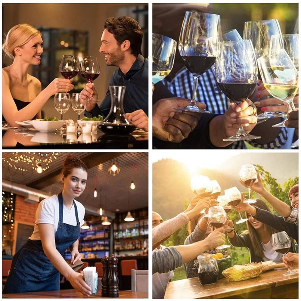 Abridor de vinho elétrico, saca-rolhas automático recarregável, abridor criativo de garrafas de vinho, carregamento USB com cabo, adequado para uso doméstico