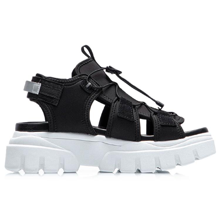 Li Ning Beach Sandals Women's Black AGUR016-1