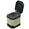 Faltbare tragbare Toilette Wiederverwendbare Notfalltoiletten Geruchshemmendes Reise-Töpfchen für Camping Reisen Outdoor Auto Wohnmobil & Notfallgebrauch