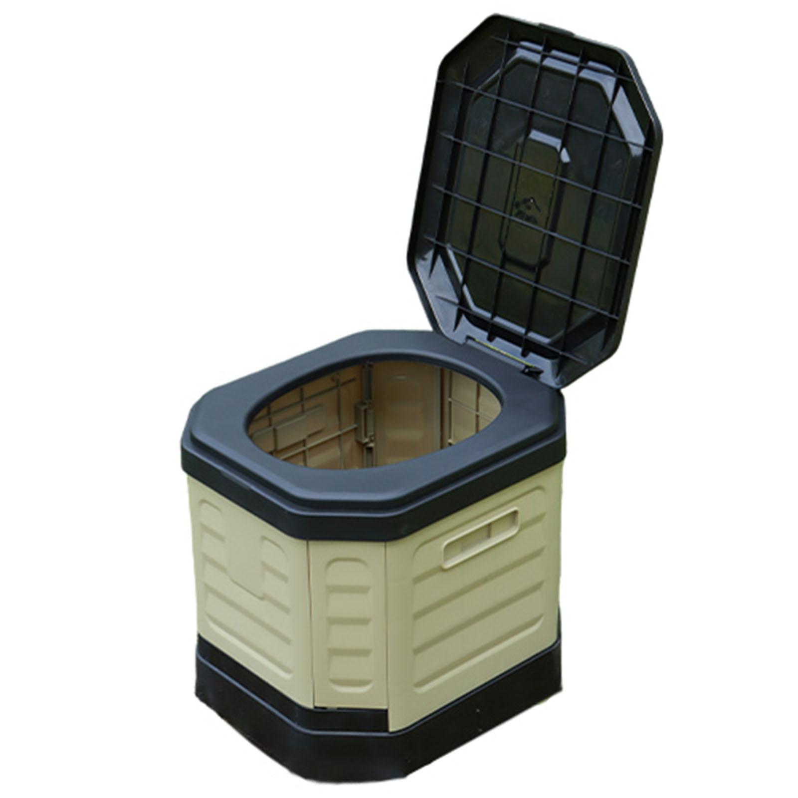 Folding Camping Toilet Reusable Collapsible Toilets