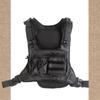 Zaino da Petto da Uomo con Sistema di Idratazione, Gilet da Pesca con Tasche Multiple per Ciclismo, Escursionismo, Campeggio, Viaggi e Corsa