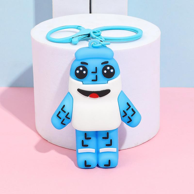 67 Keychains Cartoon Brainrot Keychain Hanging Ornament for Bags Party Favors Gift Six Seven Keyring Hanging Pendants
