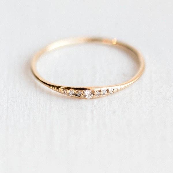 

2026 Simple Diamond Fashion Women s Index Finger Ring Tail Ring Zircon Line Popular Ring 6