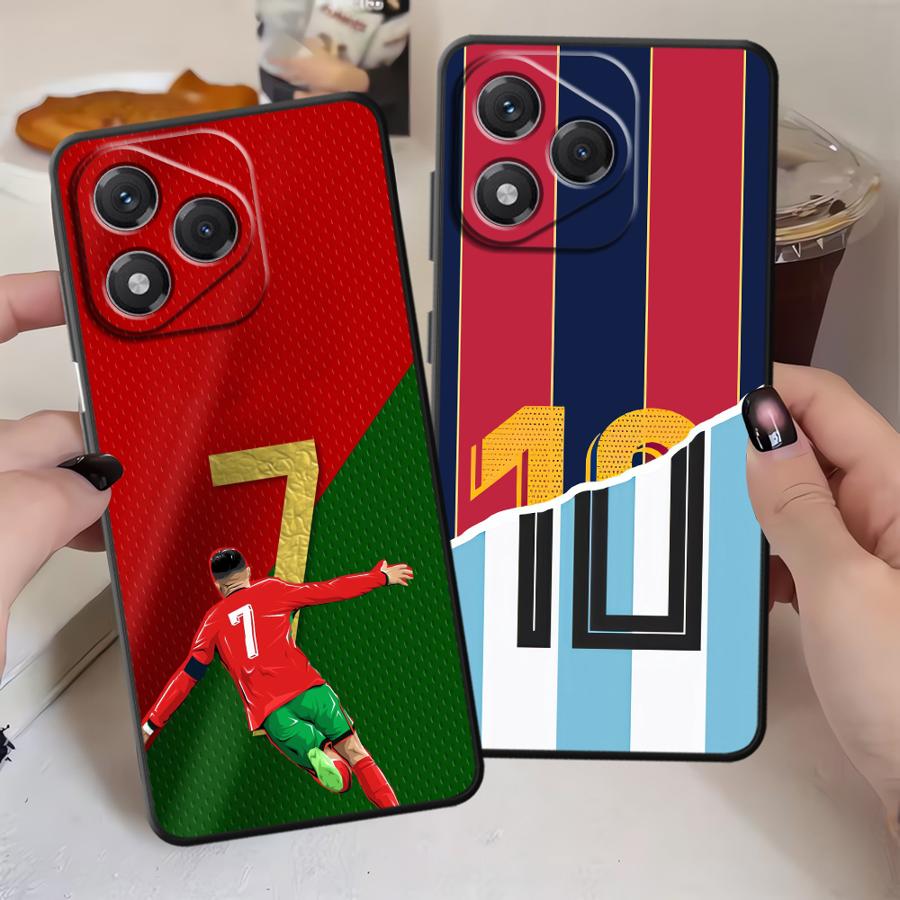 Číslo 7 10 Fotbalový Funda Kryt na telefon pro Honor X8 X6 8X 90 70 X7 X9a 200 400 Lite Magic5Lite X5b