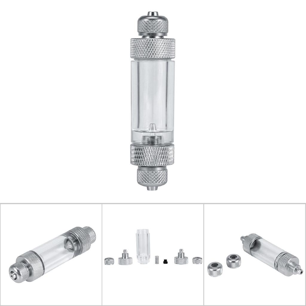 2 Types Single Double Head Aquarium Water Plant CO2 NOn Return Bubble Counter Fish Tank Tool