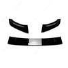 Front Bumper Lip Diffuser Spoiler Splitter For Volkswagen VW Passat B8 2016-2019 European Version ABS Gloss Black BodyKit Tuning