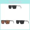 Vintage Schwarzer Rahmen Polarisierte Sonnenbrille Für Männer UV400 Sonnenschutz