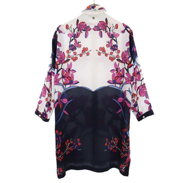 Coccapani Made In Italy Long Sleeve One Piece M White X Pink Women Used