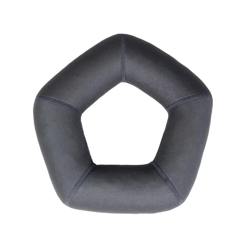 

1PC Black Non-slip Motorcycle Helmet Rack Hollow PE Tube Fill Helmets Support Cushion Base Slow Rebound Multi-functional Storage