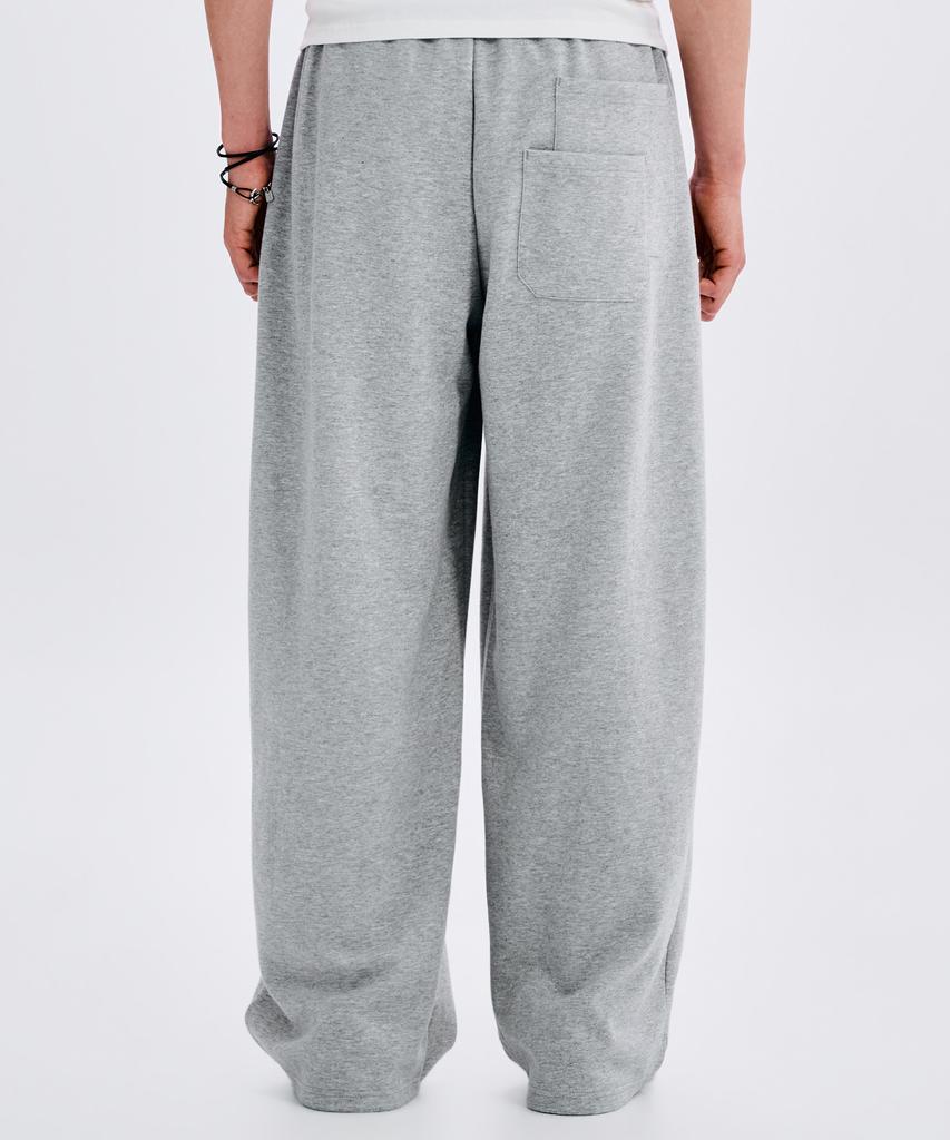 TAKEASY Dual Pocket Wide Sweatpants (Melange Grey)