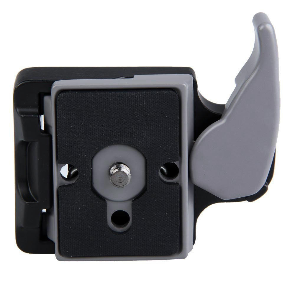 Camera 323 Quick Release Clamp Adapter + Quick Release Plate Compatible for Manfrotto 200PL 14 Compat Plate