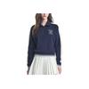 New MLB New York Yankees Varsity SPORT IVE TRACK Sweatshirt Women's Marine Blue 3FMTV0644-50NYS