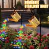 Stropitoare Solară cu Lumini LED Lumini de Zână Lampă String Ceainic Impermeabil Lanternă Solară Suspendată Decor Grădină Exterior