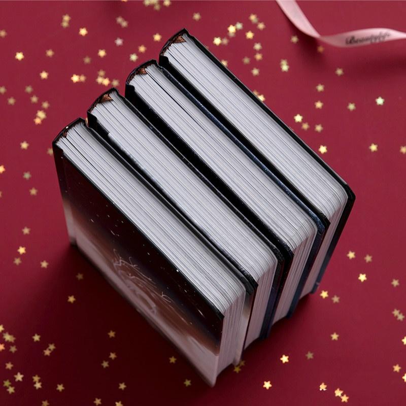 Starry Night Light Hand Book Simple Wind Color Page Hand-painted Hand Notebook Notebook Girl Notebook