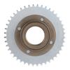 78mm OD 4 Hole Toothless Flywheel T8F 44T 54mm Chain Sprocket for 43cc 49cc Mini Pocket Gas Scooter ATV