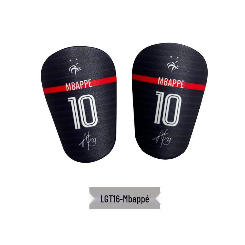Ultra-Light Mini Shin Guards - Messi #10 & Ronaldo #7 Design for Adults & Kids