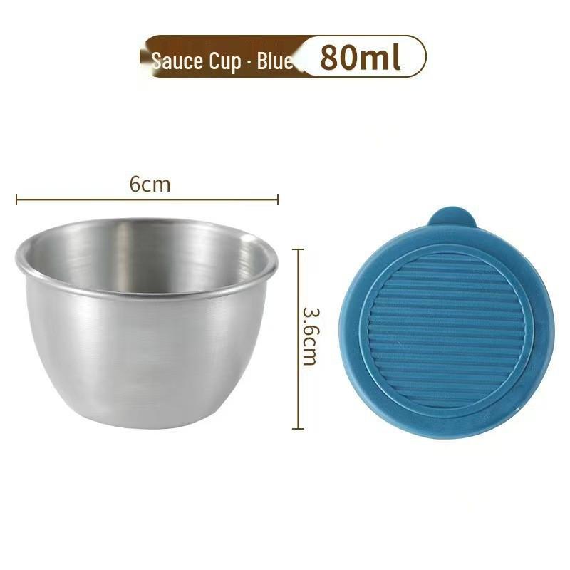 Rectangular Stainless Steel Food Storage Container with Lid for Refrigerator, Picnics, and Dumplings - Outdoor Portable Storage Box