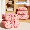 1pc Cute Pattern Storage Bag Portable Bag with Handles Moving Home Bedroom Clothing Storage Bag Travel Gear Organization Bag