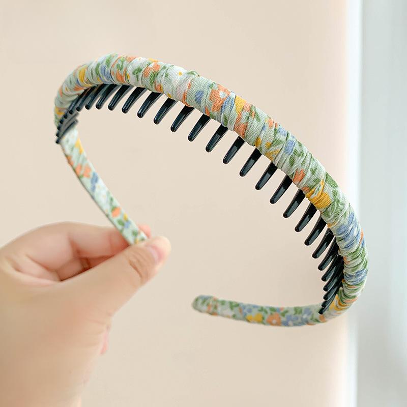New Children Sweet Colors Flowers Ornament Headband Headwears Girls Acrylic Cute Hair Hoop Headbands Kids Hair Accessories