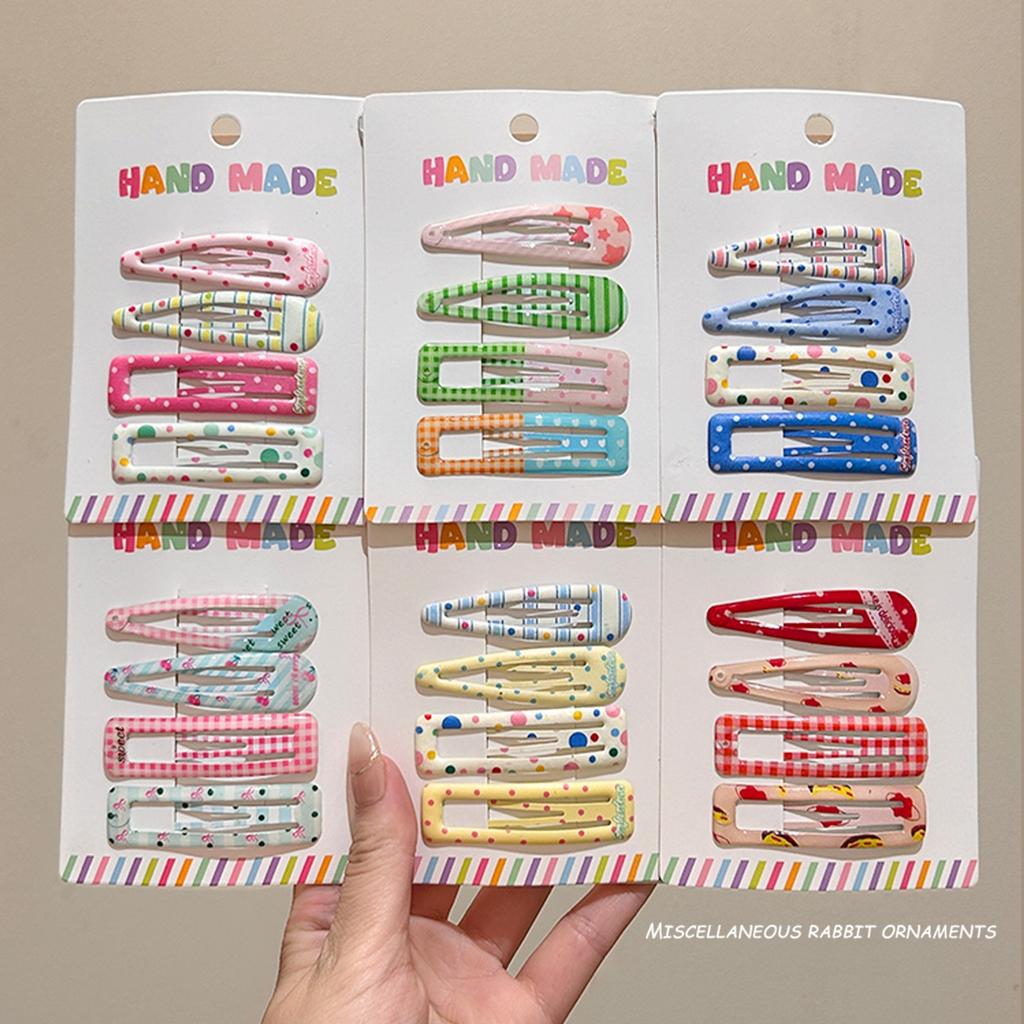Cute, Stylish, Simple, Versatile Baby Hair Clips, Girl's Bangs Clips, Colorful Hair Clips
