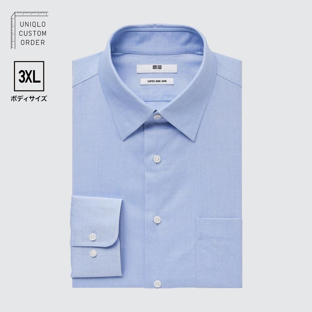 

UNIQLO JAPAN Супер негладкая рубашка с длинным рукавом