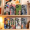 Custodia per Telefono in Silicone Morbido Art F-Frida Kahlo Per IPhone 17 16 15 14 13 12 11 X XR Plus Pro Max Plus