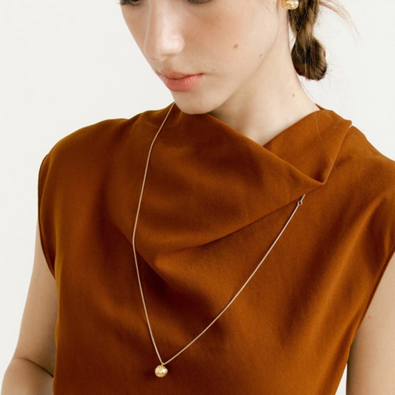 MATIAS Almond Necklace (Gold)