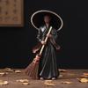 Zisha Sweeping Monk Tea Pet Filter Ornament