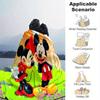 Mickey und Minnie Cartoon-Decke: Entzückend, Warm und Perfekt für die Heimdekoration Wohnzimmer, Reisen und Alle Jahreszeiten Weihnachtsdekoration
