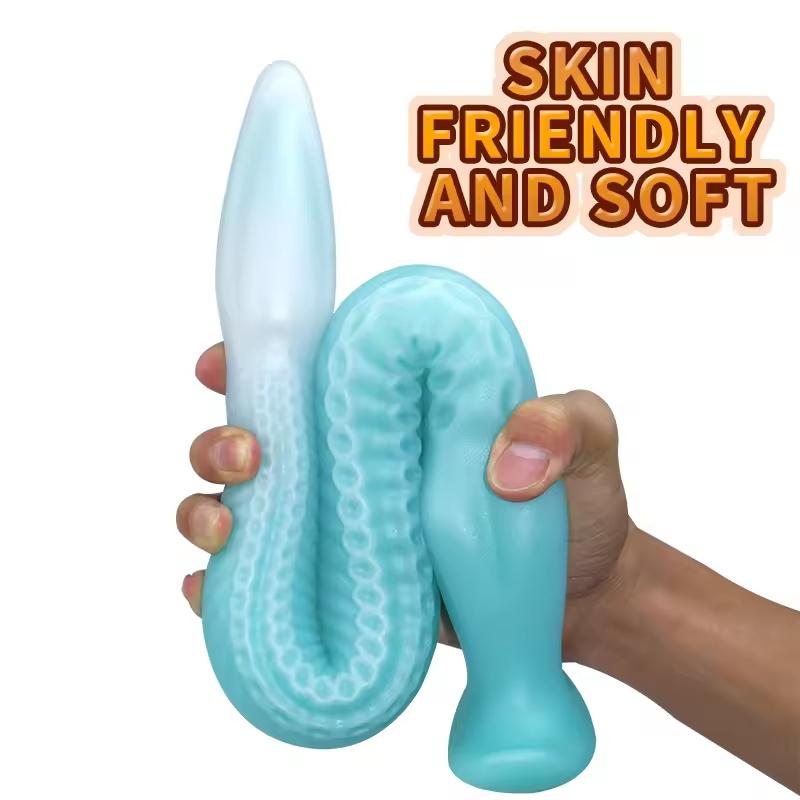 Eel Tentacle Super Long Anal Plug Silicone Anus Dilator Lady Men Anal Prostate Massage Adult Sex Orgasm Toys