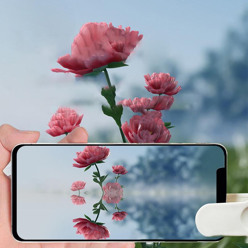 Sada klipů pro zrcadlový odraz fotoaparátu smartphonu s nastavením úhlu, odrazové fotografování, venkovní klip na fotoaparát, selfie artefakt