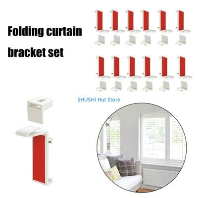 12/24 Stück Rollladenhalter Zubehör Rollvorhang Ersatzteil Fensterrollo Verstellbarer Klemmenhalter Träger D57B