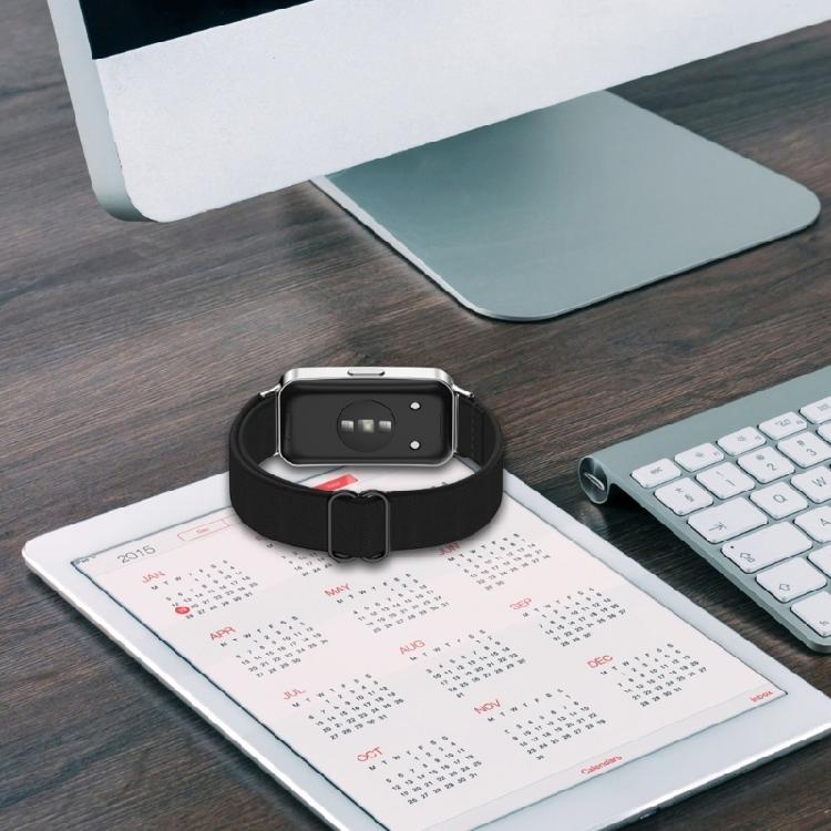 Comfortable Elastic Bracelets Watchband for Band 8 9 10 Adjustable Nylon Watch Strapped Belt for Daily Activity