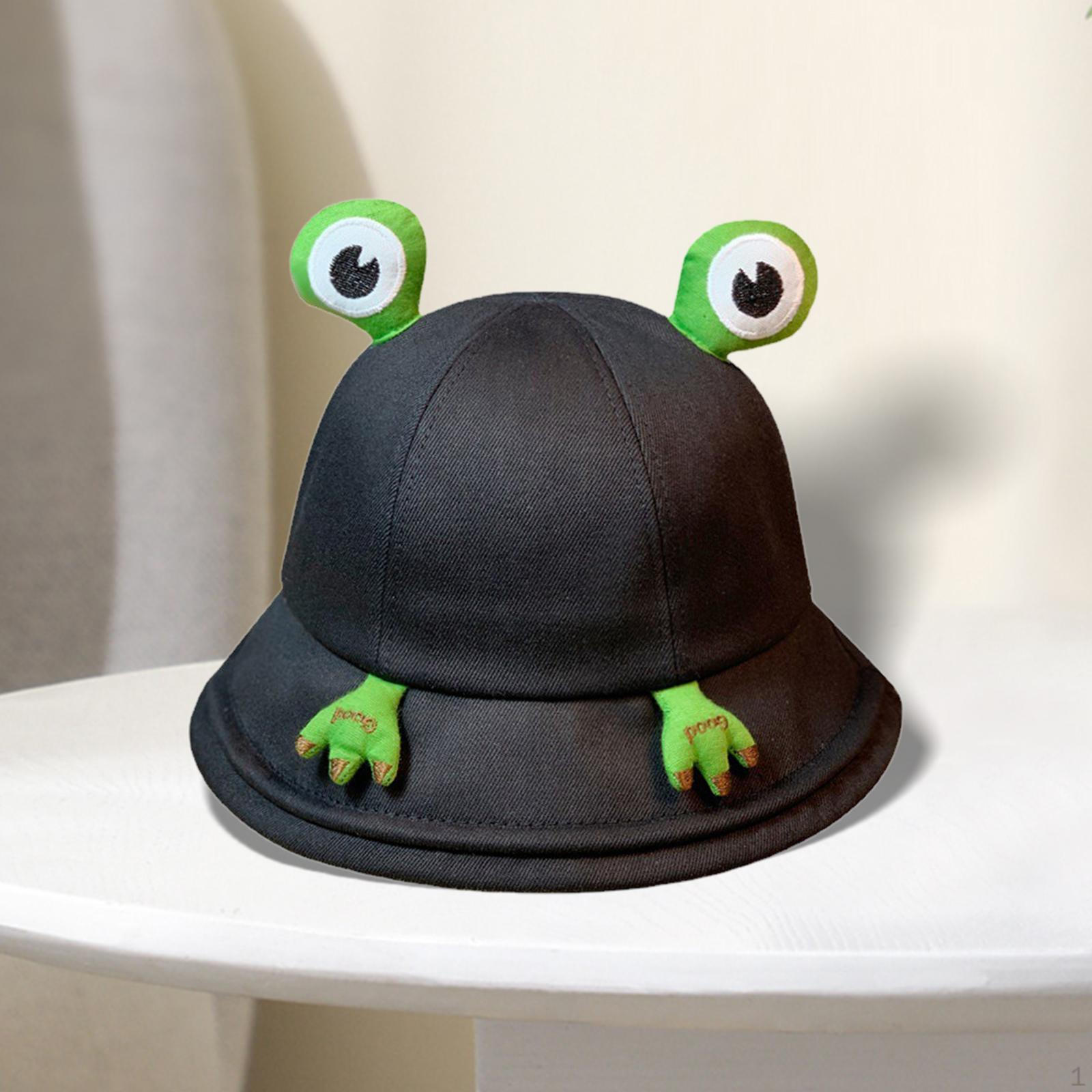 

Bucket Hat, Adjustable Party Hat Cute Fisherman Caps for Accessories чорний