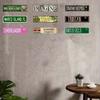 Gym Decor Metal Sign Workout Motivation Tin Sign Rustic Fitness Wall Art
