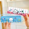 Cute Puppy Pencil Case Large Capacity Pencil Pouch Cartoon Students Stationery