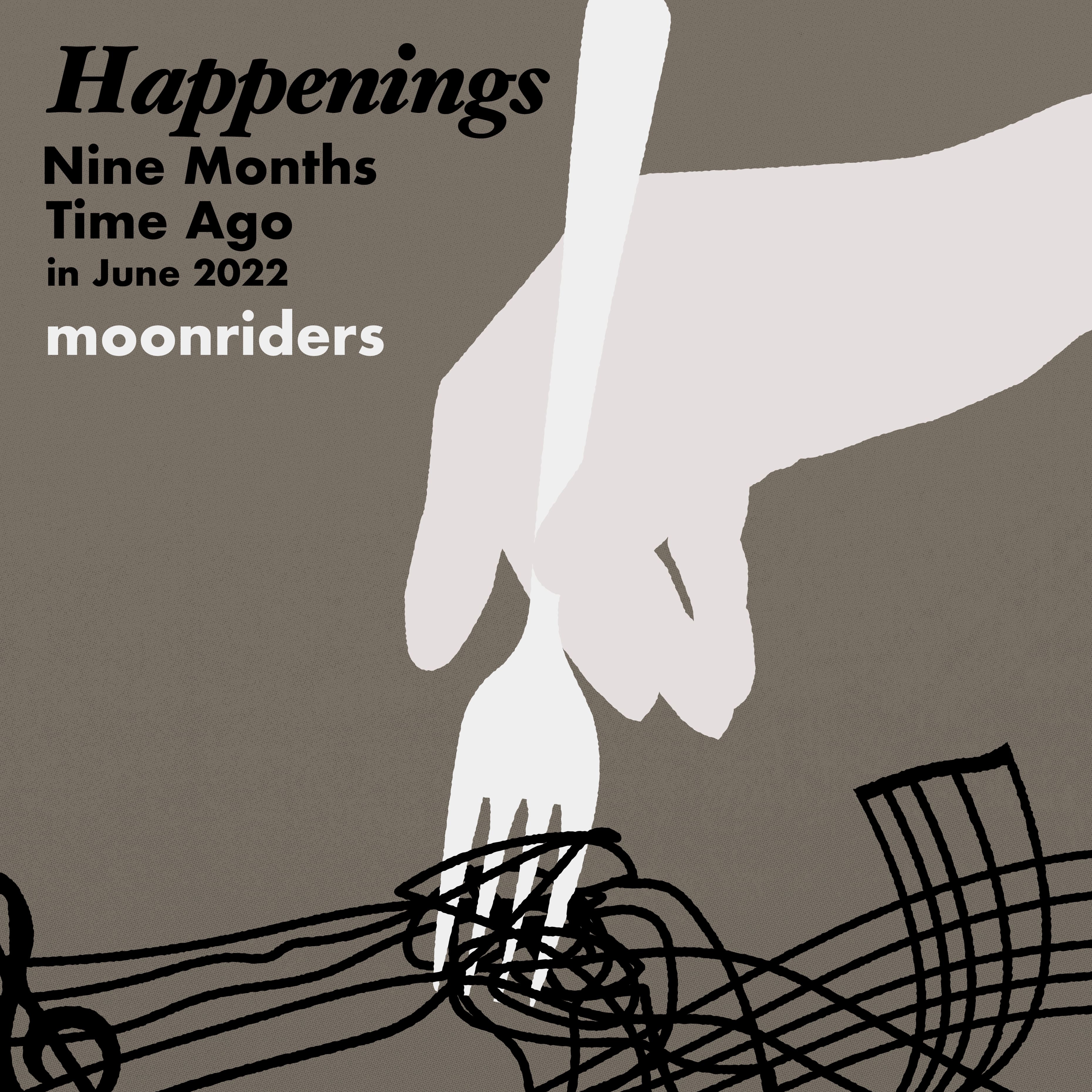 

LP Record MOONRIDERS - Happenings Nine Months Time Ago in COJA94789 NIPPON COLUMBIA 2023 Japan Japanese Pop/Rock
