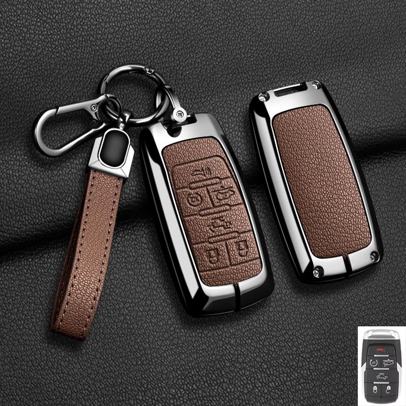 Pokrowiec Etui Uchwyt Ochronny ze Stopu Cynku na Inteligentny Kluczyk Samochodowy Do Dodge Ram 1500 Rebel 5500 2500 3500 Akcesoria Samochodowe