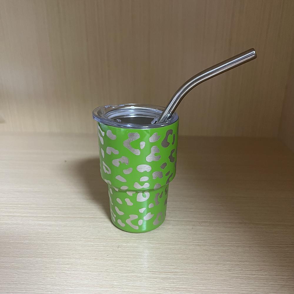 1 Piece 2oz Mini Portable Stainless Steel Coffee Juice Hot And Cold Drinking Cup Suitable For Bar Travel And Camping