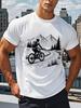 Unisexs and Womens Pure Cotton Tshirts Suitable for Unisexs Beach Fashion Pattern Unisexs Tshirts Casual Sports Vacation Clothing