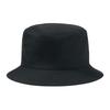 STONE ISLAND Logo Cotton Fisherman Hat Unisex Hats Black 811598161-V0029