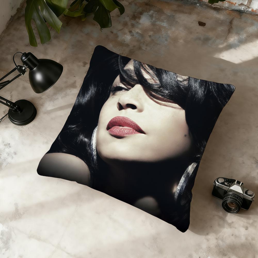 Band Rock SSadeES cushion cover Home Office Convenient Nordic Simplicity Hit With Zipper Cushion Cover