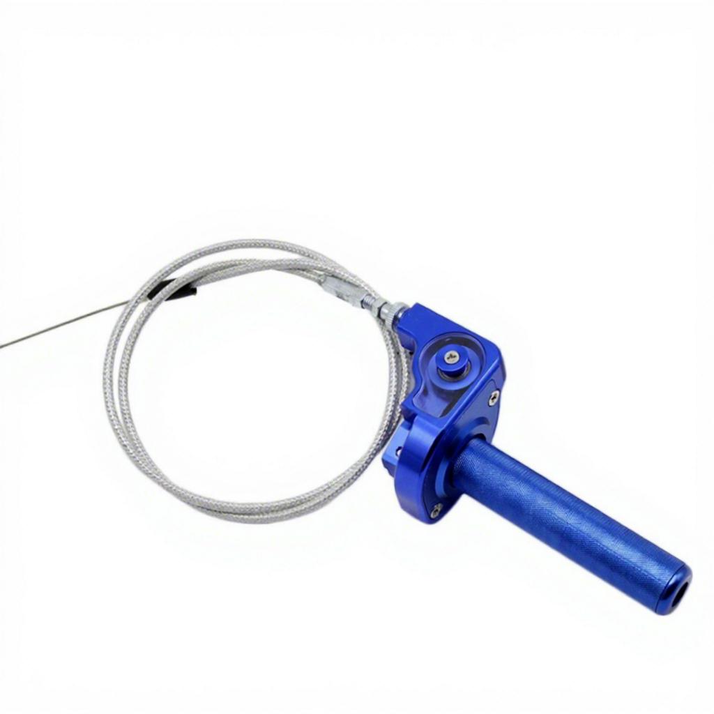 Motorcycle Modification Parts CNC Large Torque Oil-view Throttle Grip Fuel Injector 22mm Throttle Cable Accelerator CRF