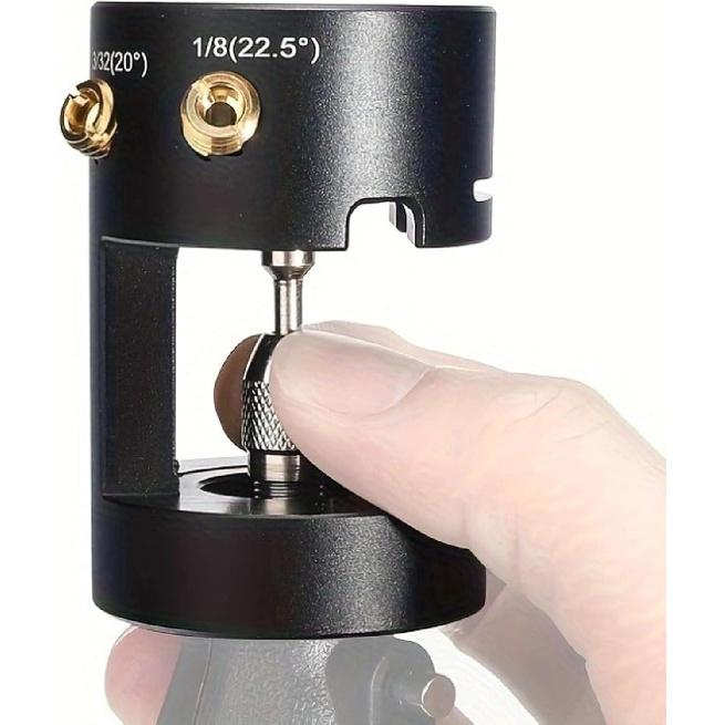 Tungsten Electrode Sharpener Grinder TIG Welding Tool Multiple Angle Holes Electrode Grinder with 5PCS 25mm Wheels for TIG Welding