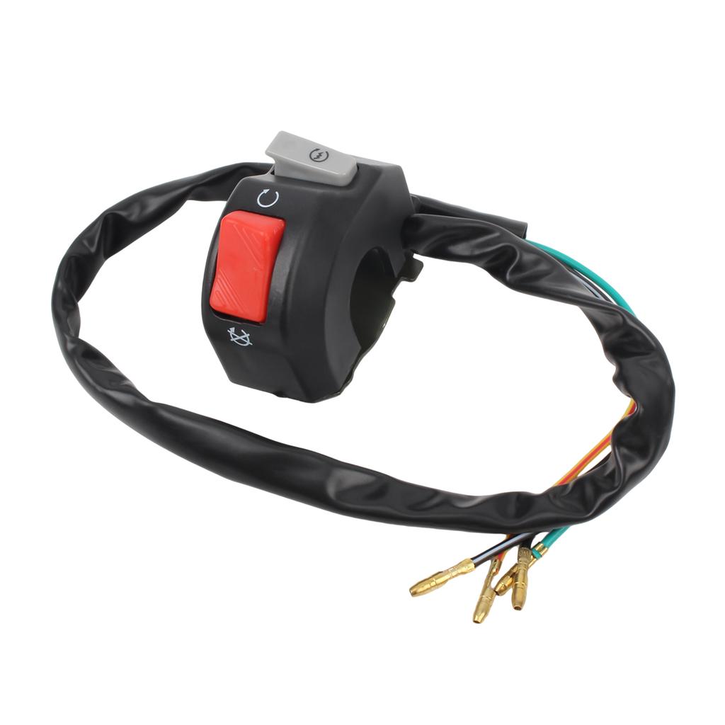 Motorcycle Universal 7/8" Handlebar Switch Fog Headlight Horn Start Kill ON OFF Button 12V ATV Scooter Dirt Bike Accessories