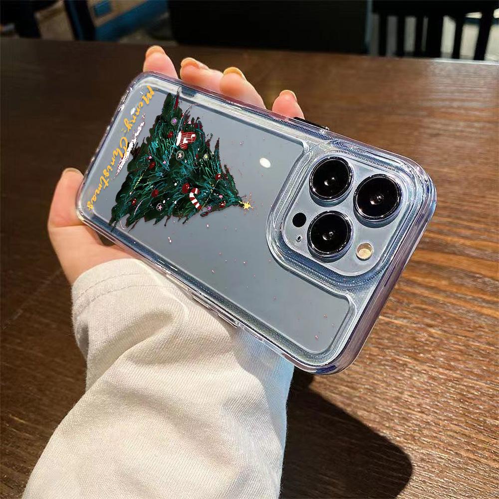 Christmas Phone Case for iPhone 11 13 XR 15 Pro Max 12 16 Pro Max for iPhone 14 7 8 Plus XS Max Samsung A15 A55 A05 Redmi 12 13C 13 Huawei Mate 30 40