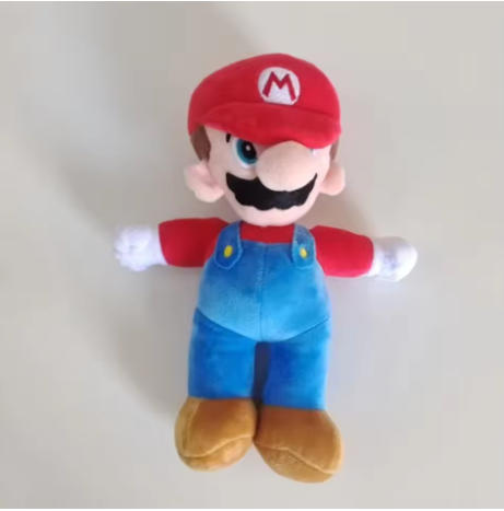 *Super Mario Bros Plush Classical Mario Luigi Cute Cartoon Stuffed Toy Soft Doll Xmas Gift