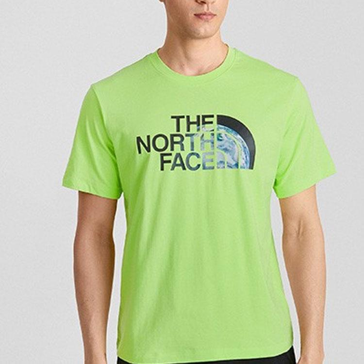 THE NORTH FACE Earth Printing T Shirt Men's Green NF0A5JZT-HDD