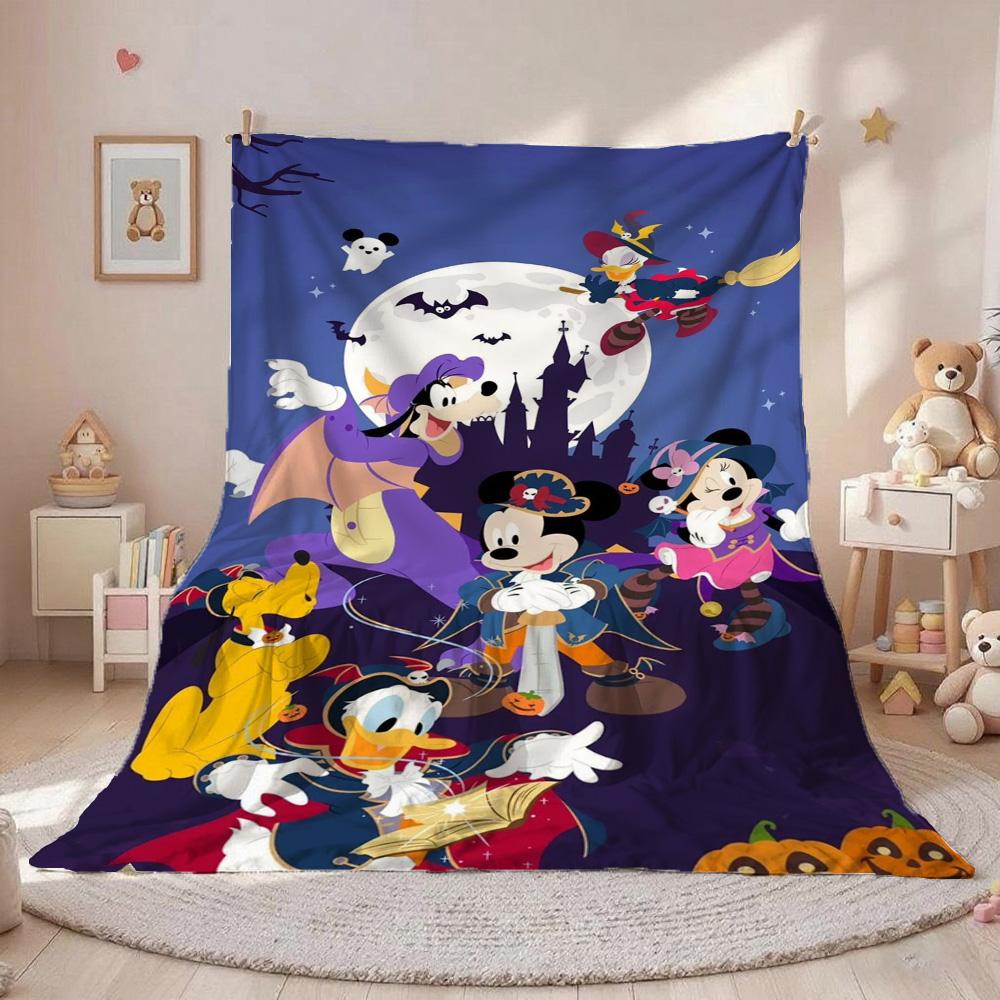 Home and Decoration Cute Fashion Throw Blankets for Beds/sofa M-Minie mouse Blanket for Camping/Traveling Blanket Best Gifts