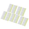 100pcs 27G Dental Cleaned Endo Irrigation Disposable Professional Dental Irrigation Needles